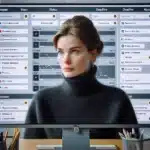 Norwegian analyst compares european public information portals on dual monitors